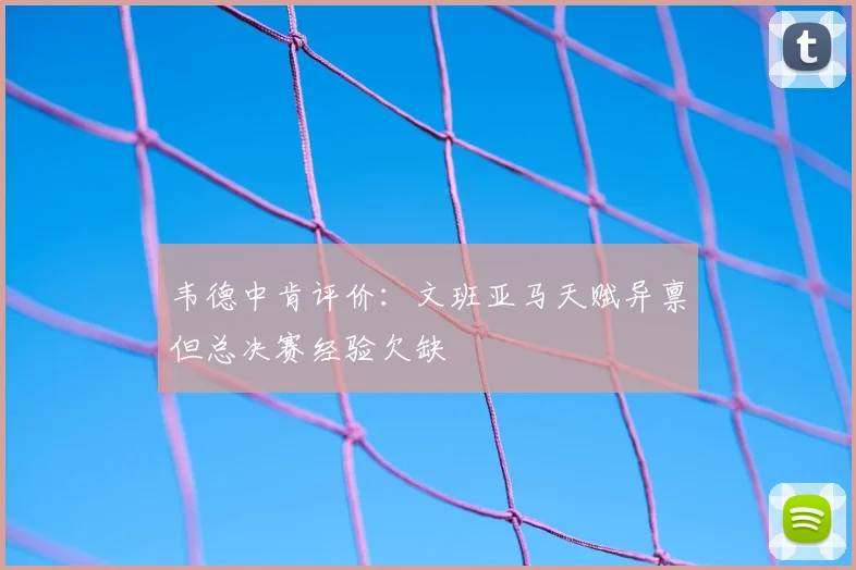 韦德中肯评价：文班亚马天赋异禀但总决赛经验欠缺